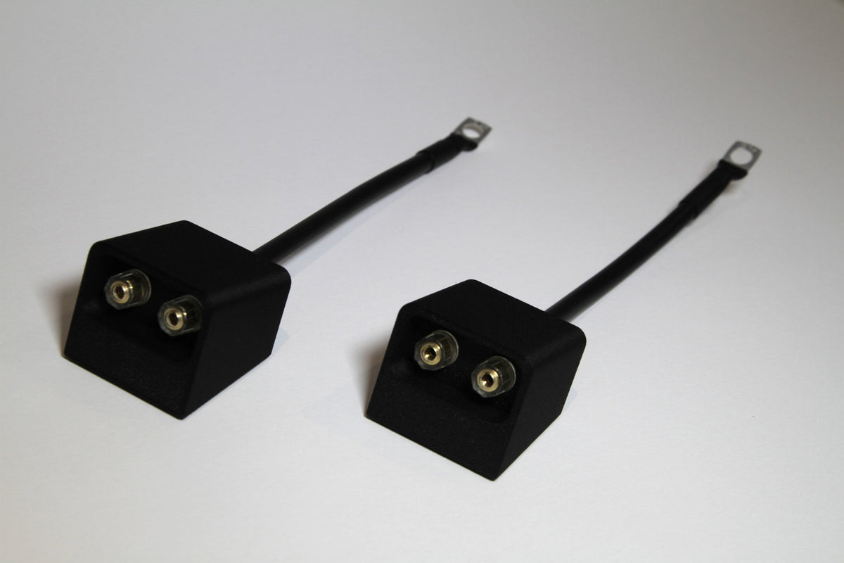 Tengill connection boxes with the short ring terminal lead that bolts onto the plasma machine terminal post